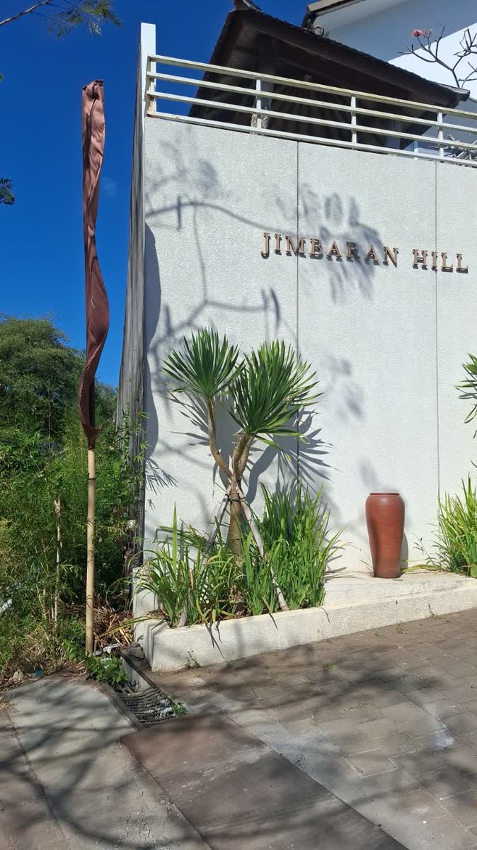 The Jimbaran Hill entrance